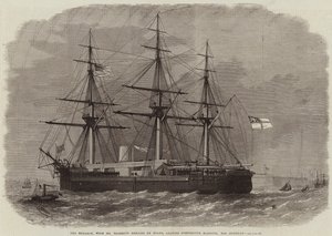 君主，Peabody先生的遗体，离开朴茨茅斯港，为Spithead